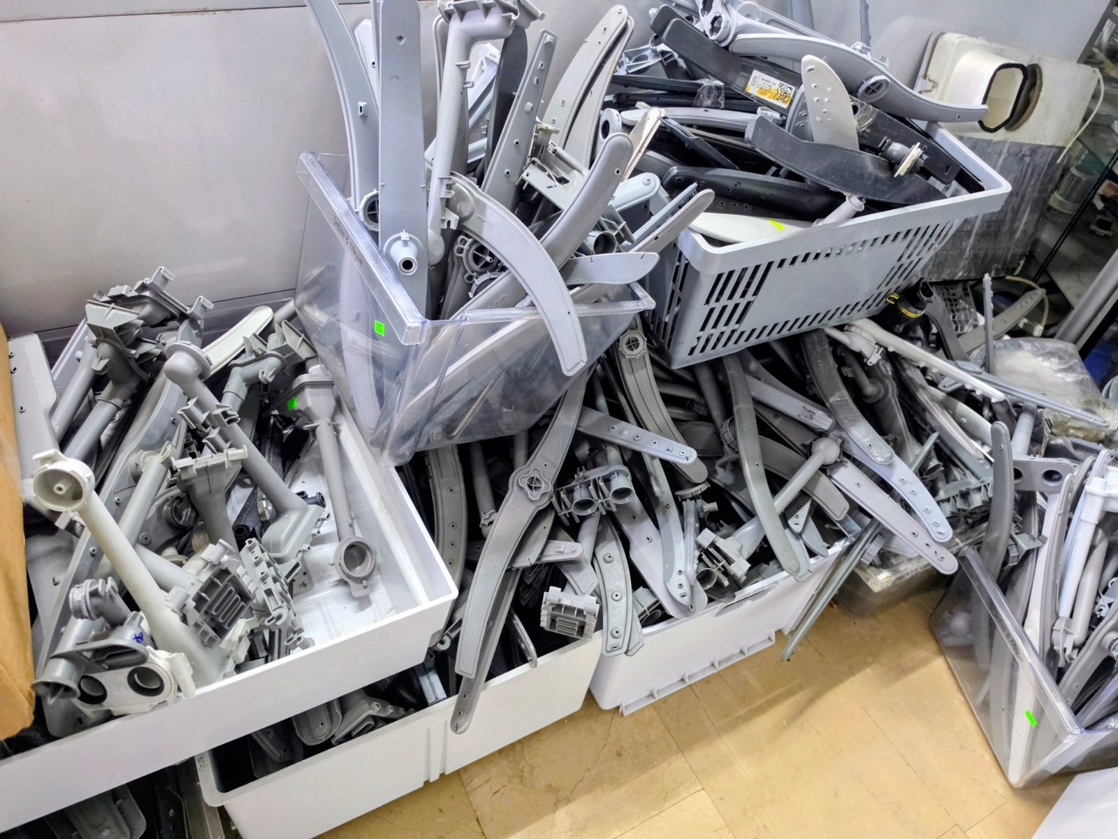 Samsung Bulaşık Makinesi Üst Pervane Fıskiye ve Borusu Seti (DW60M5040FW / DD82-01500A) - Temiz İkinci El / Çıkma — görsel 5