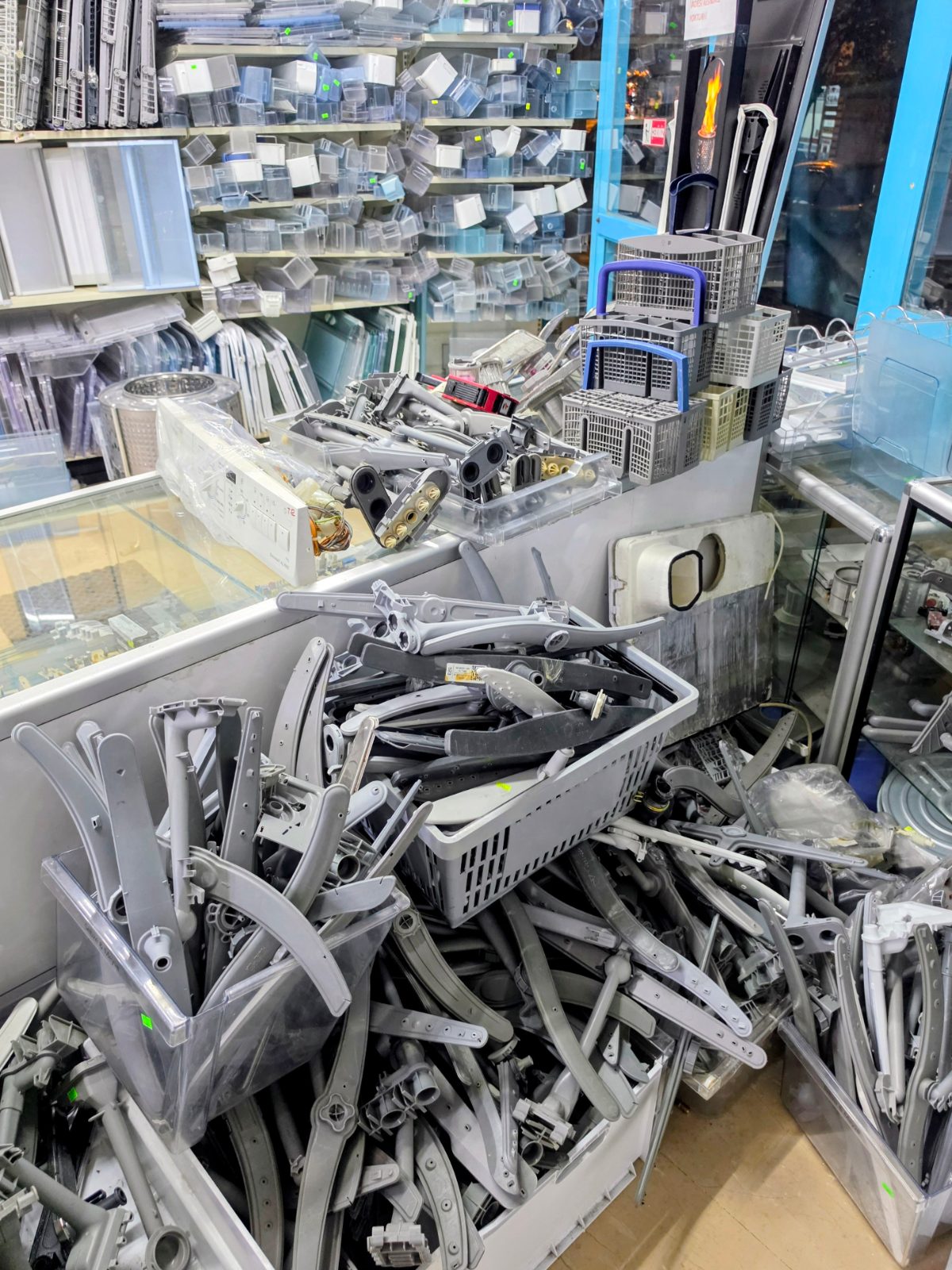 Samsung Bulaşık Makinesi Üst Pervane Fıskiye ve Borusu Seti (DW60M5040FW / DD82-01500A) - Temiz İkinci El / Çıkma — görsel 10