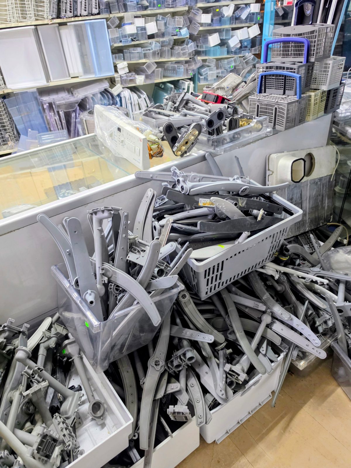 Samsung Bulaşık Makinesi Üst Pervane Fıskiye ve Borusu Seti (DW60M5040FW / DD82-01500A) - Temiz İkinci El / Çıkma — görsel 11