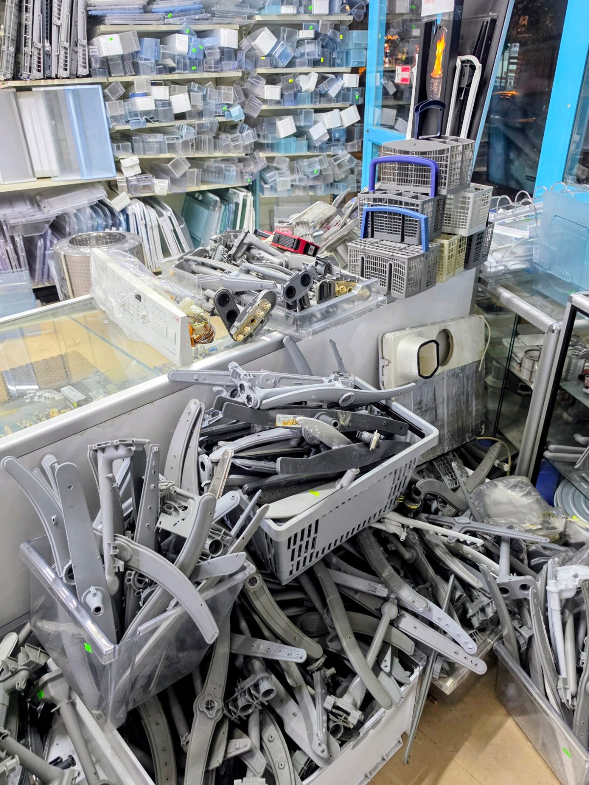 Samsung Bulaşık Makinesi Üst Pervane Fıskiye ve Borusu Seti (DW60M5040FW / DD82-01500A) - Temiz İkinci El / Çıkma — görsel 12