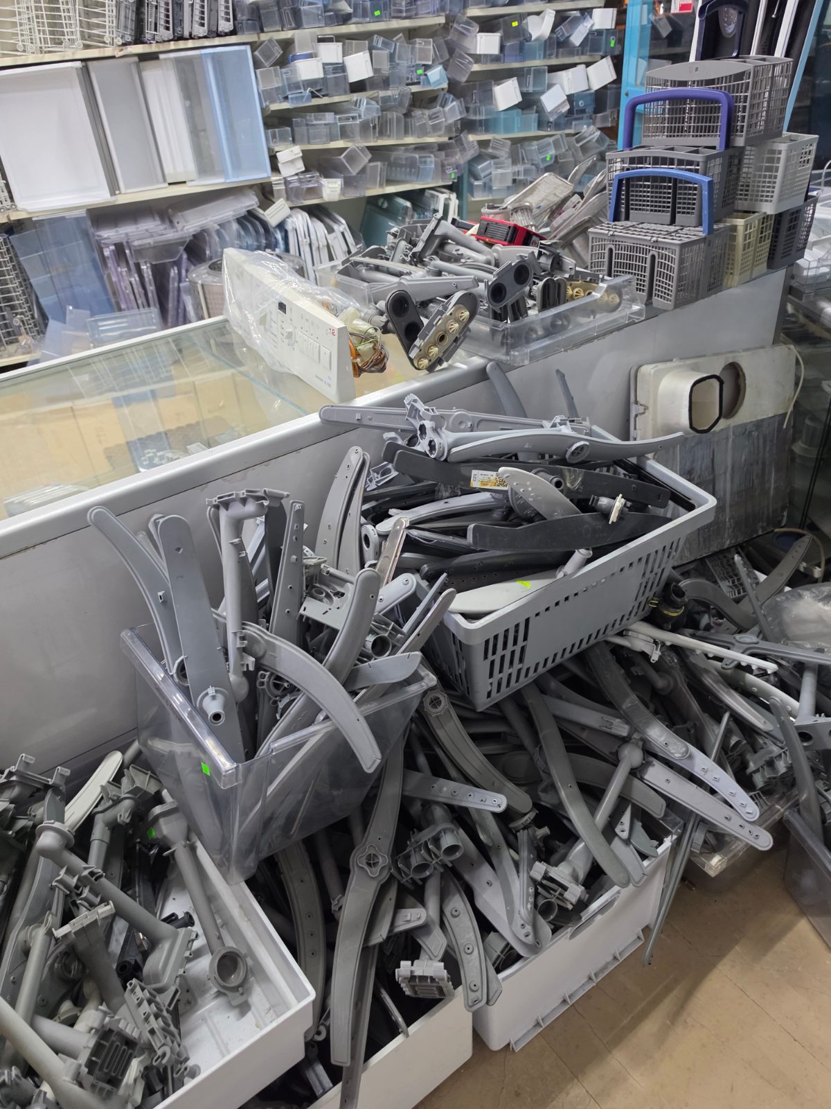 Samsung Bulaşık Makinesi Üst Pervane Fıskiye ve Borusu Seti (DW60M5040FW / DD82-01500A) - Temiz İkinci El / Çıkma — görsel 16
