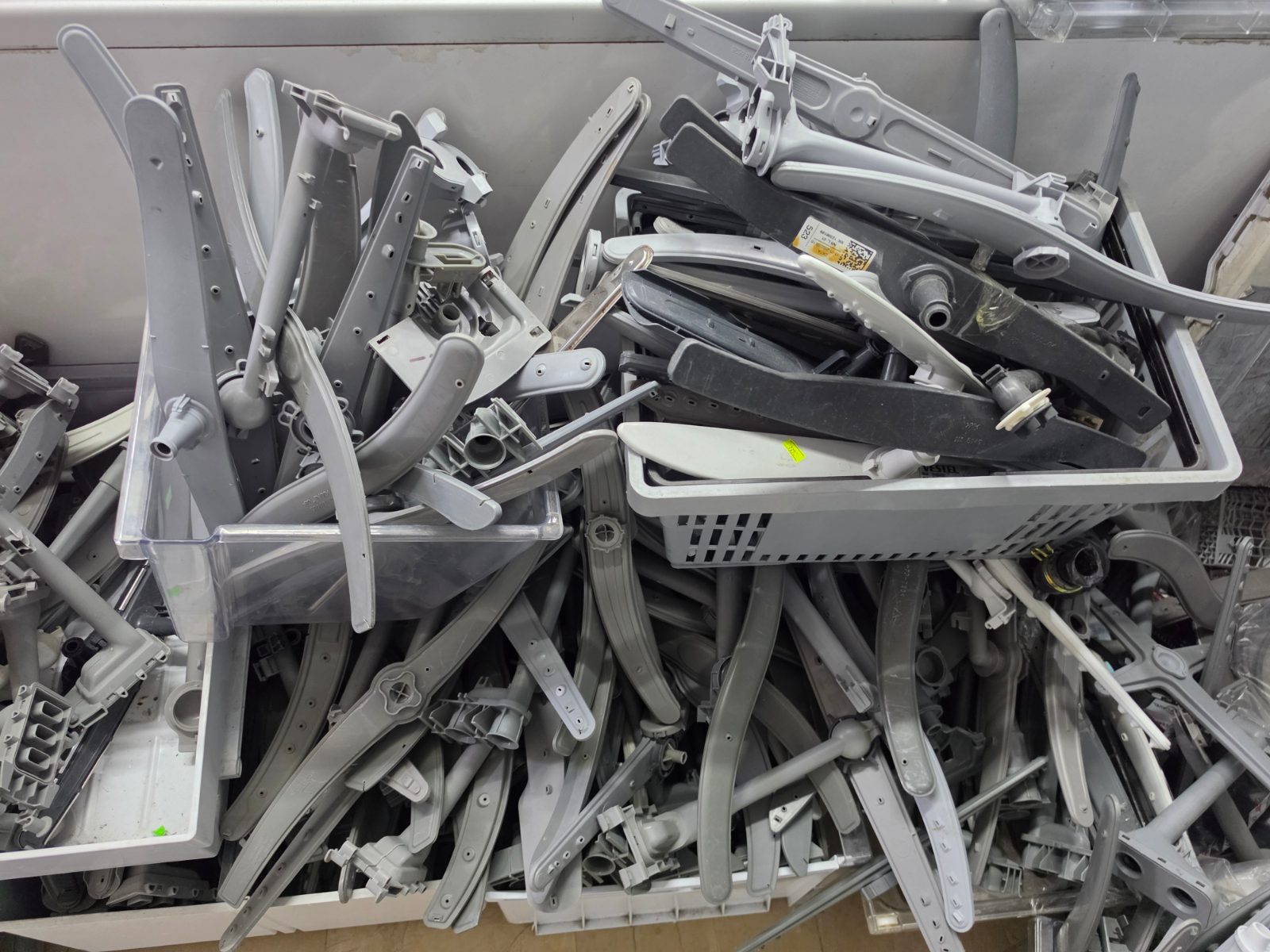 Samsung Bulaşık Makinesi Üst Pervane Fıskiye ve Borusu Seti (DW60M5040FW / DD82-01500A) - Temiz İkinci El / Çıkma — görsel 17