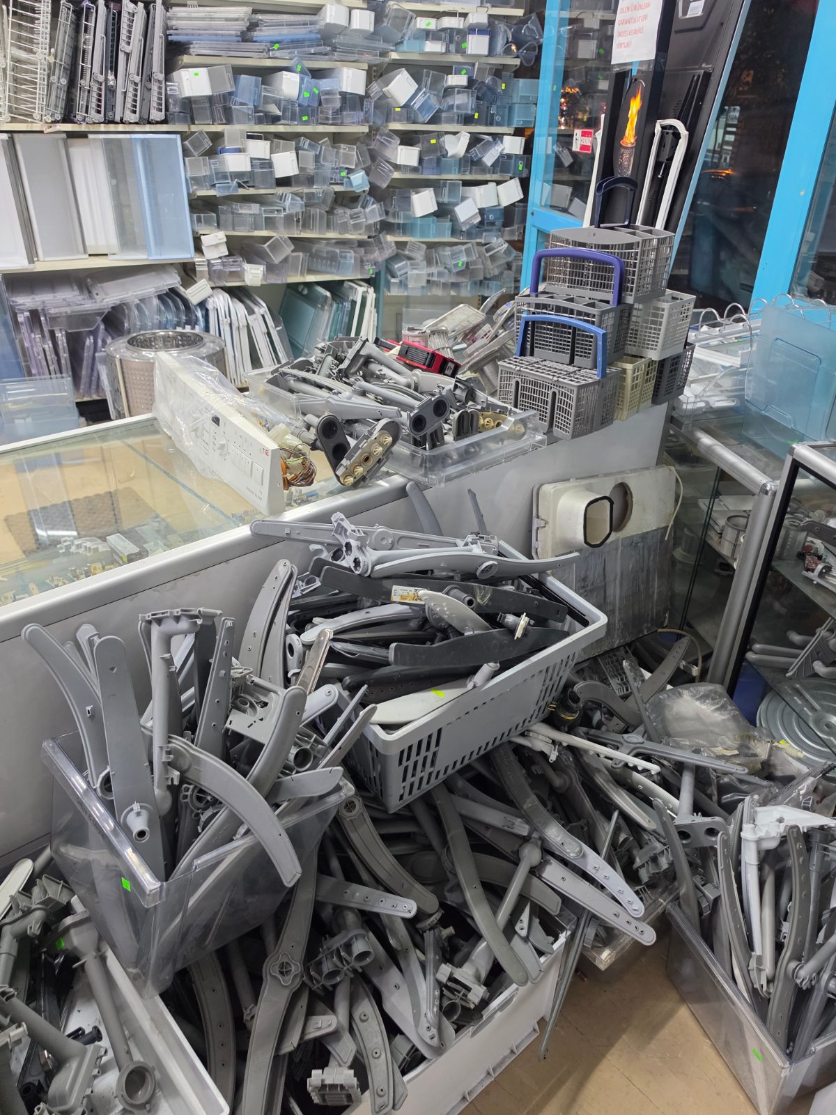 Samsung Bulaşık Makinesi Üst Pervane Fıskiye ve Borusu Seti (DW60M5040FW / DD82-01500A) - Temiz İkinci El / Çıkma — görsel 18