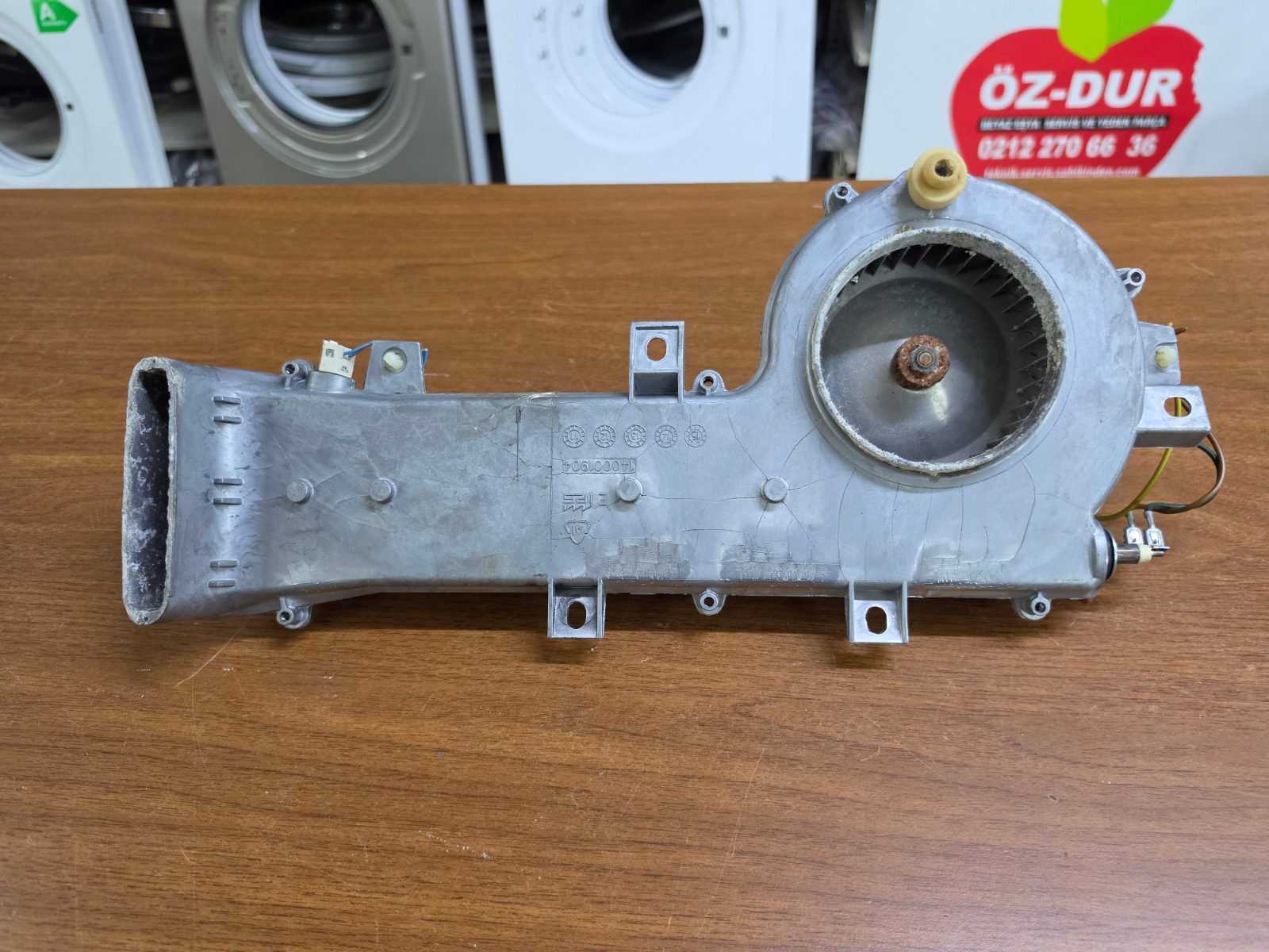 Ariston AQD 1071F 49 TK Kurutma Fanı ve Isıtıcı Rezistans Komple Grubu — görsel 7