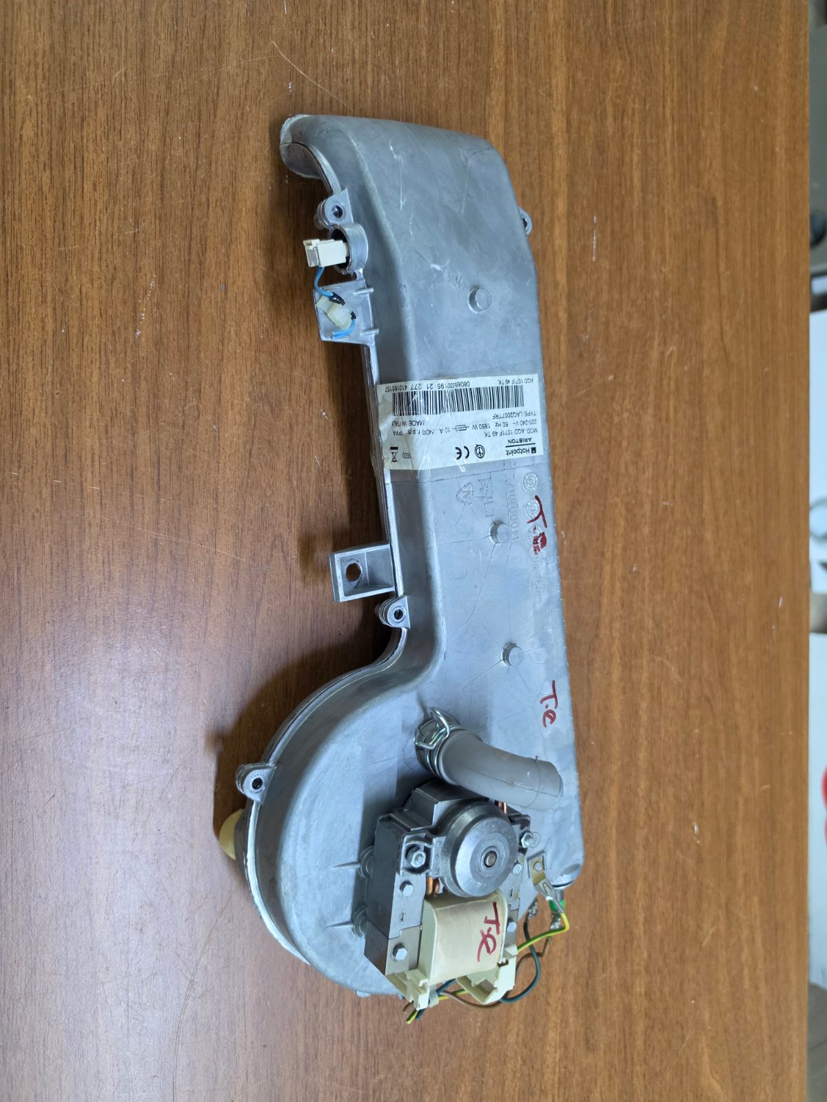 Ariston AQD 1071F 49 TK Kurutma Fanı ve Isıtıcı Rezistans Komple Grubu — görsel 9