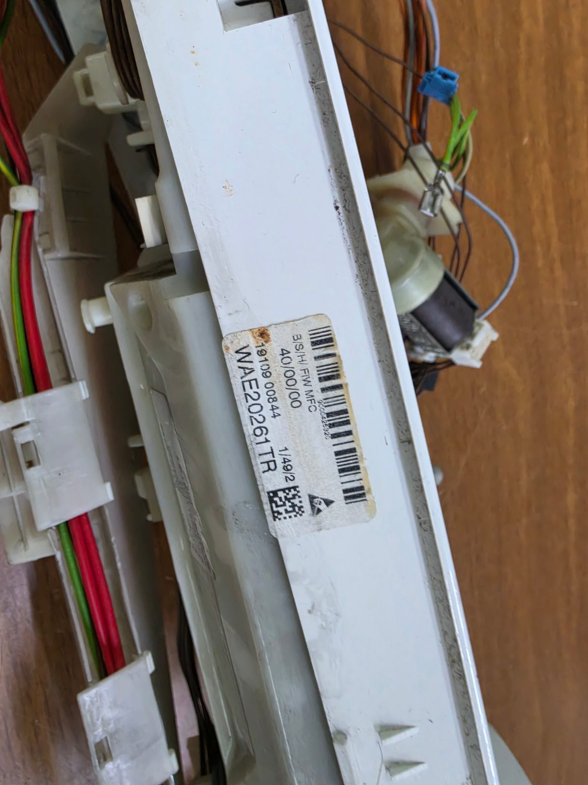 Bosch Maxx 6 Çamaşır Makinesi Ön Panel Beyin Kartı WAE20261TR - İkinci El / Öz Dur Teknik — görsel 2