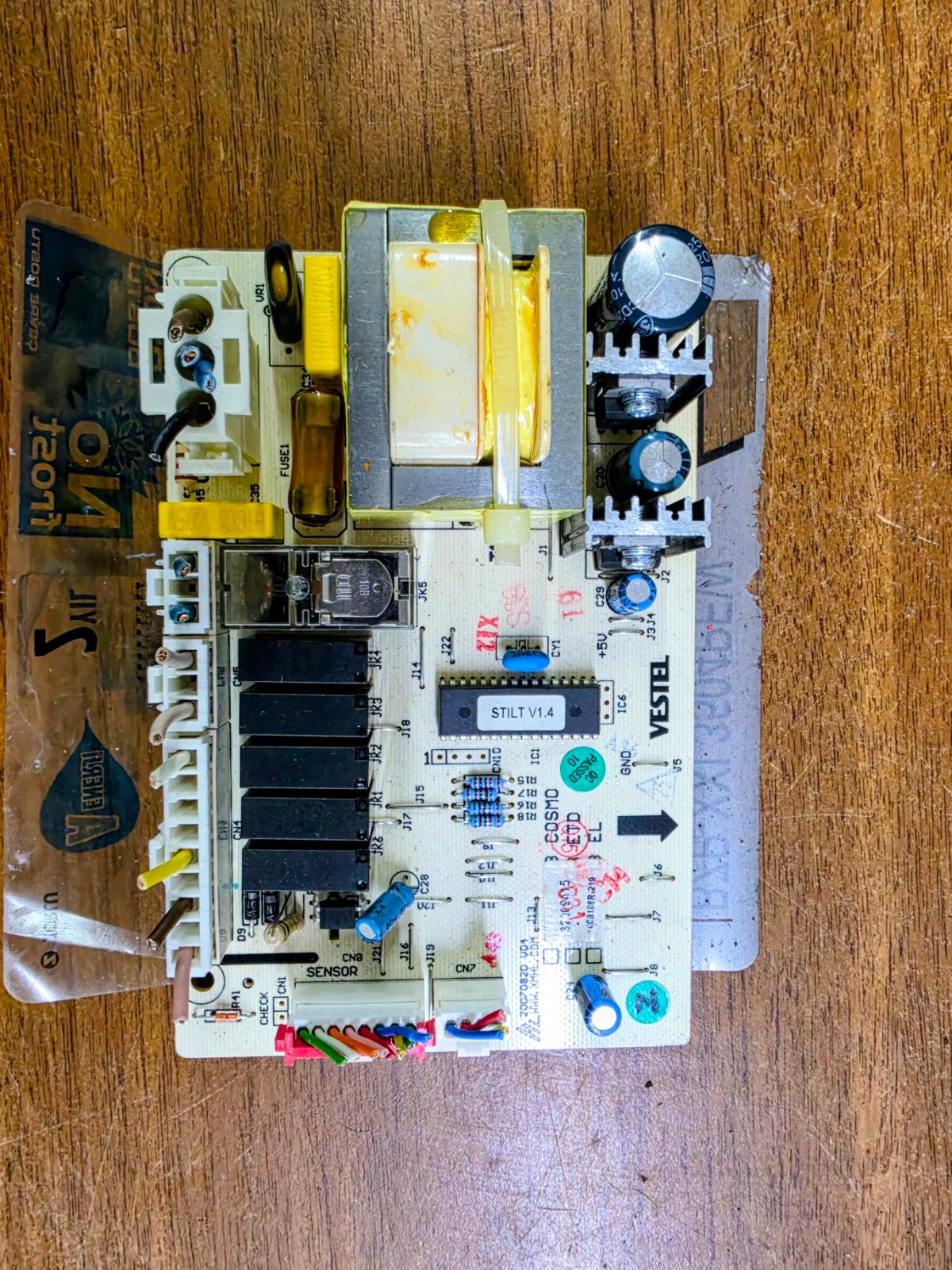 Vestel kart BZP-XXL3504PEW Buzdolabı Elektronik Ana Kartı - Özdur Yedek Parça — görsel 4