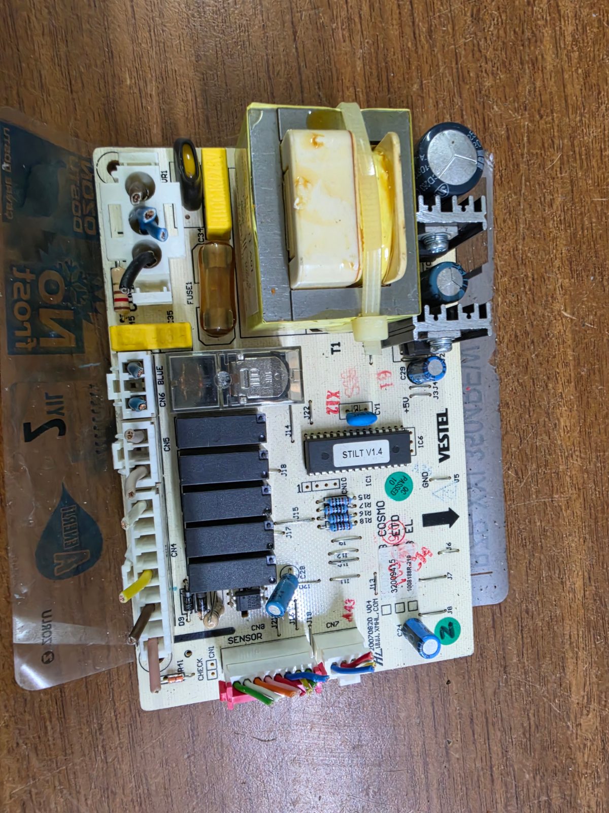 Vestel kart BZP-XXL3504PEW Buzdolabı Elektronik Ana Kartı - Özdur Yedek Parça — görsel 7