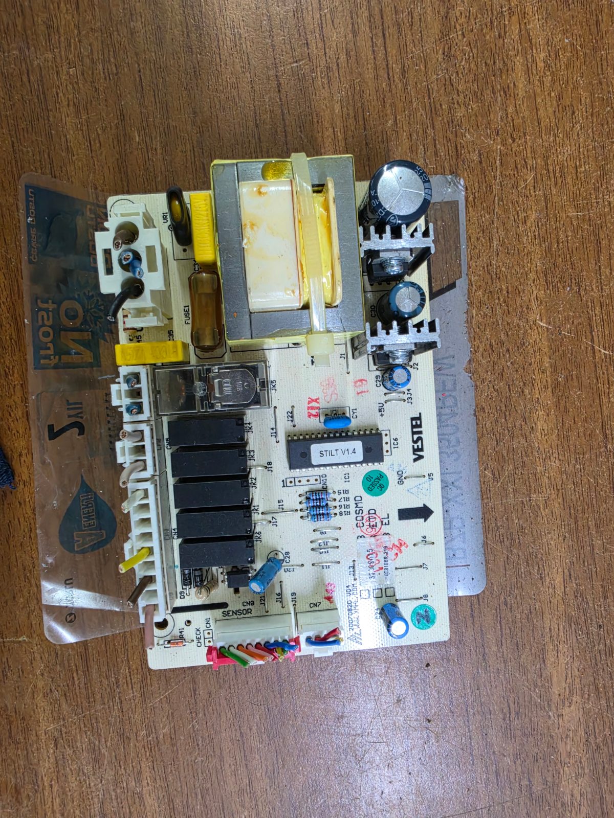 Vestel kart BZP-XXL3504PEW Buzdolabı Elektronik Ana Kartı - Özdur Yedek Parça — görsel 8