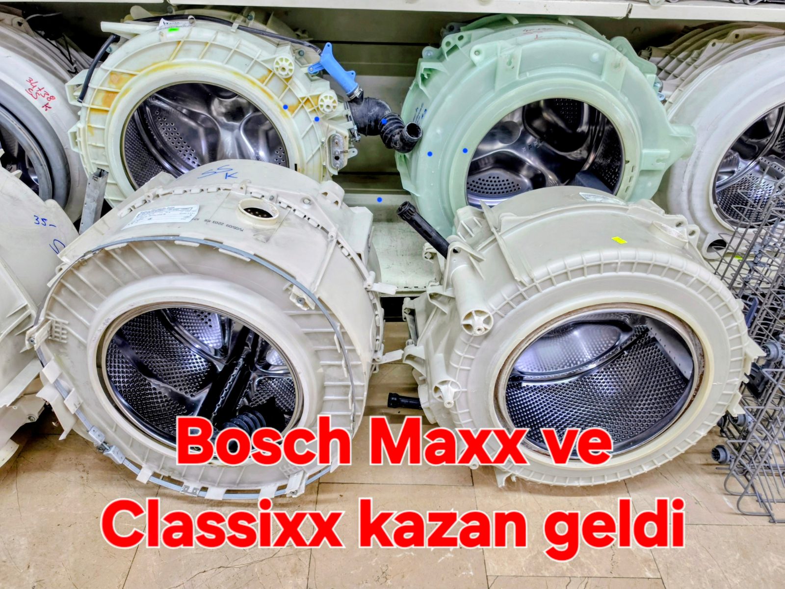 Bosch Maxx / Classixx Çamaşır Makinesi Komple Kazan - WAB12061TR ve Uyumlu Modeller (Temiz 2. El) — görsel 1