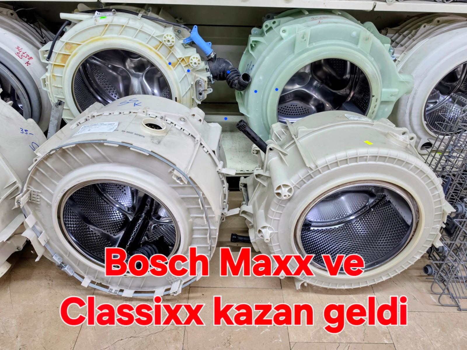 Bosch Maxx / Classixx Çamaşır Makinesi Komple Kazan - WAB12061TR ve Uyumlu Modeller (Temiz 2. El) — görsel 3
