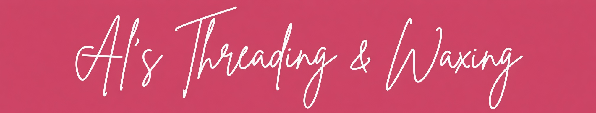 AL's Threading & Waxing logo
