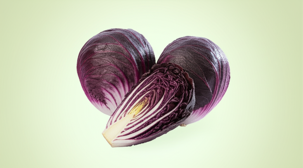 Lechuga hidroponica morada