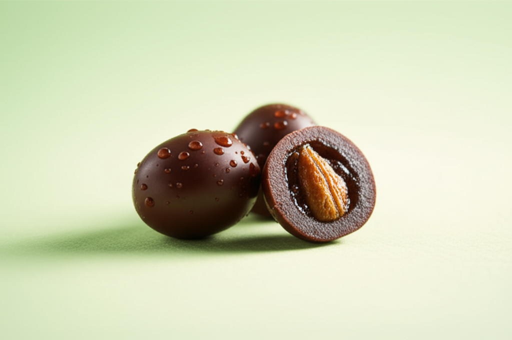 Pasas de uvas con chocolate