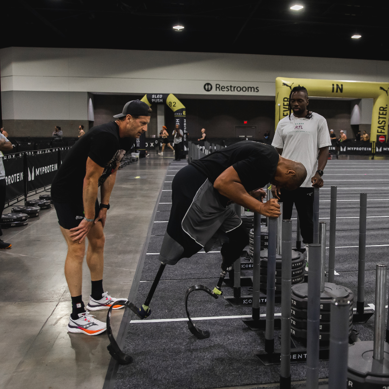 Athlete portrait — one of the stories we're telling