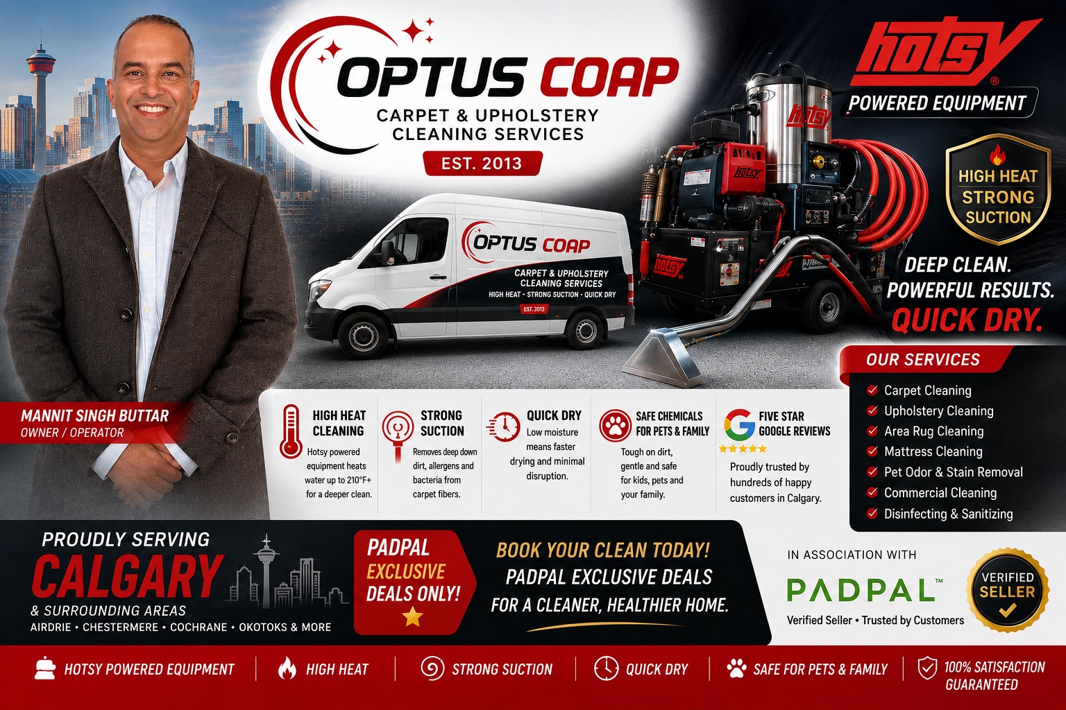 Optus COAP Carpet & Upholstery Cleaning Services — photo 1