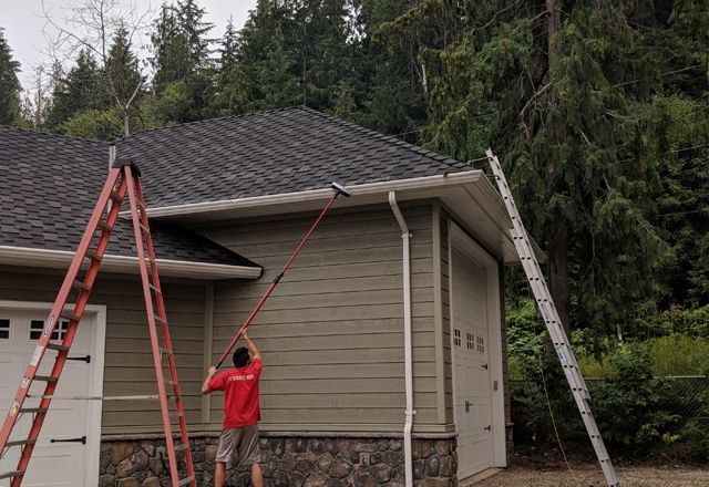 Exterior Gutter