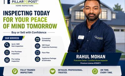Pillar To Post Home Inspectors Mohan Team — photo 11