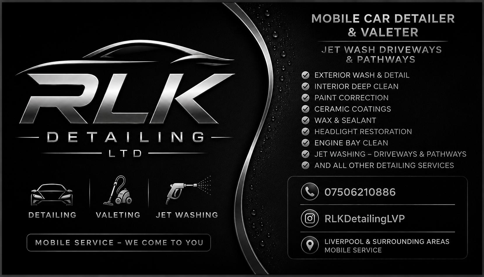 RLK Detailing ltd cover