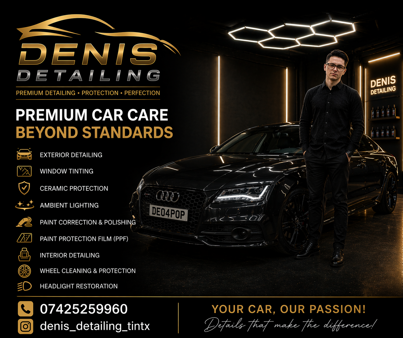 DENIS DETAILING&TINTX cover