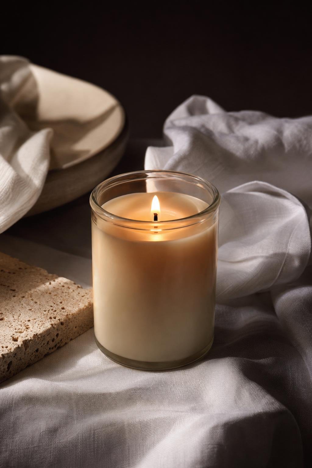 White Tea & Linen candle