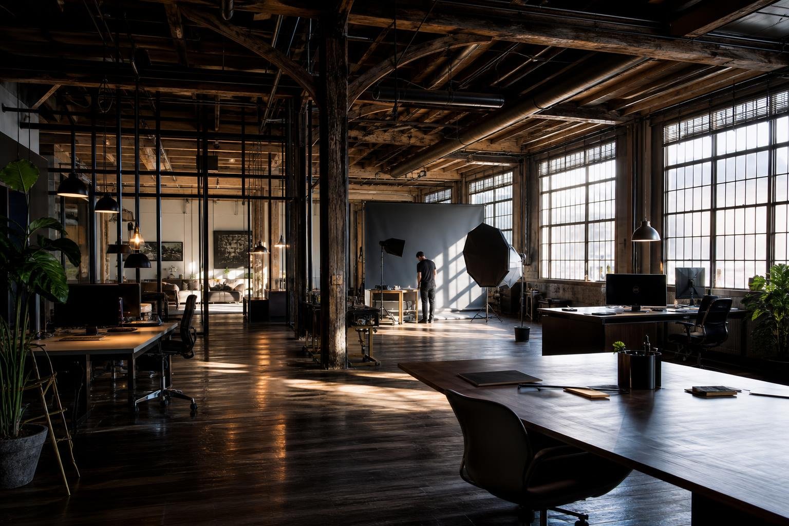 The Northbay Studio workspace in a converted Portland cannery