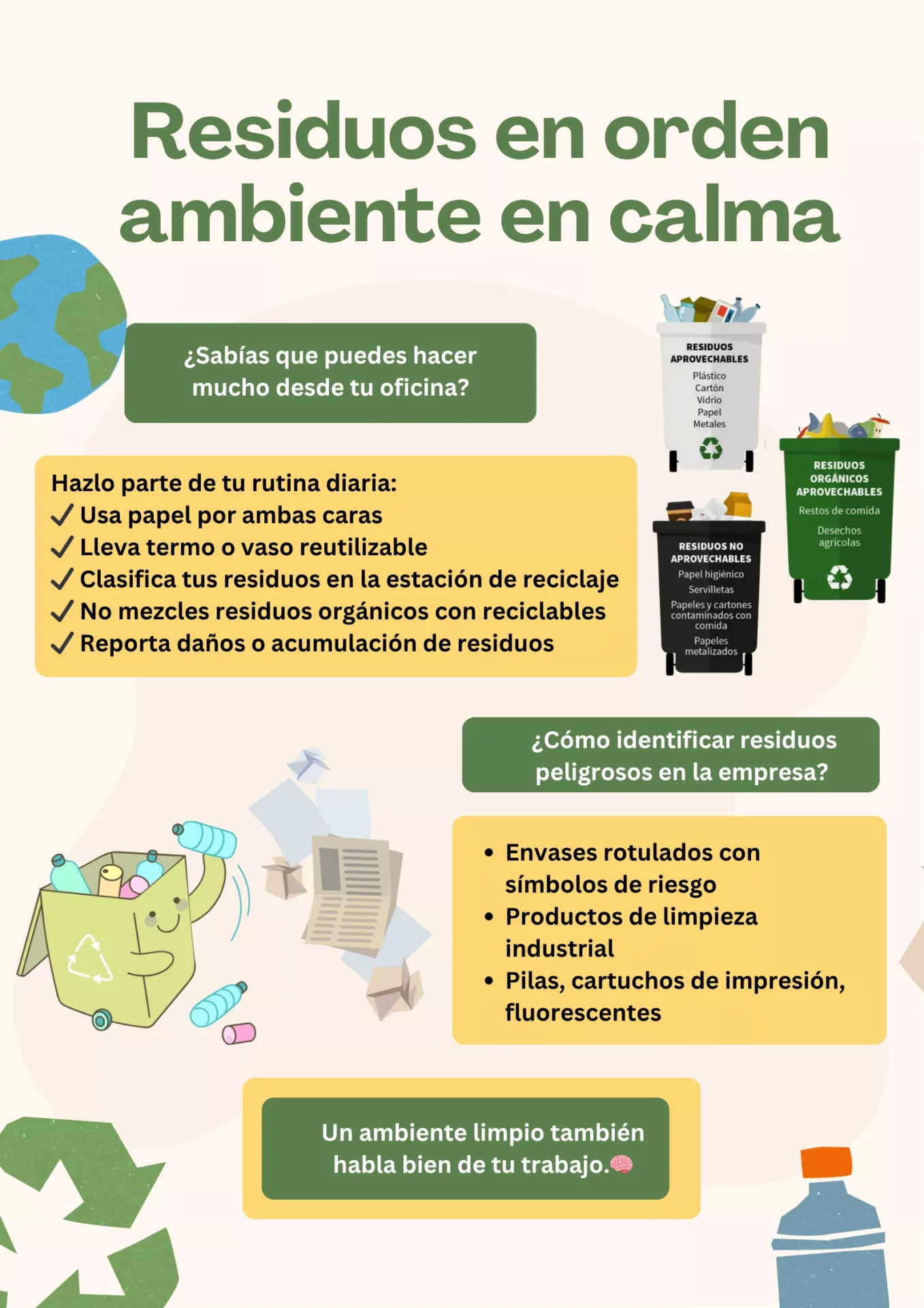 residuos en orden