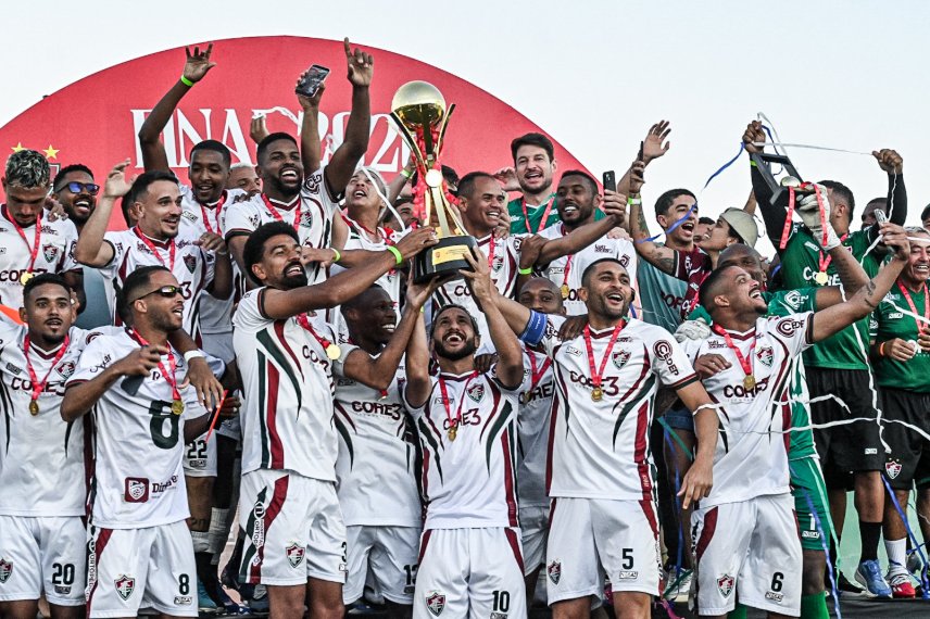 Fluminense de Feira vence SSA FC e conquista título inédito da Série B do Baianão