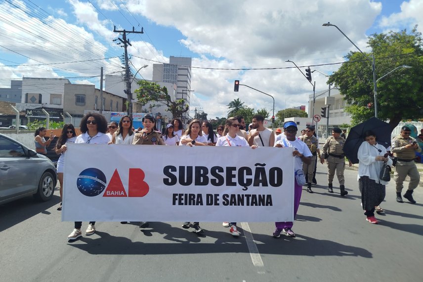 Feira de Santana reforça mobilização contra a violência às mulheres