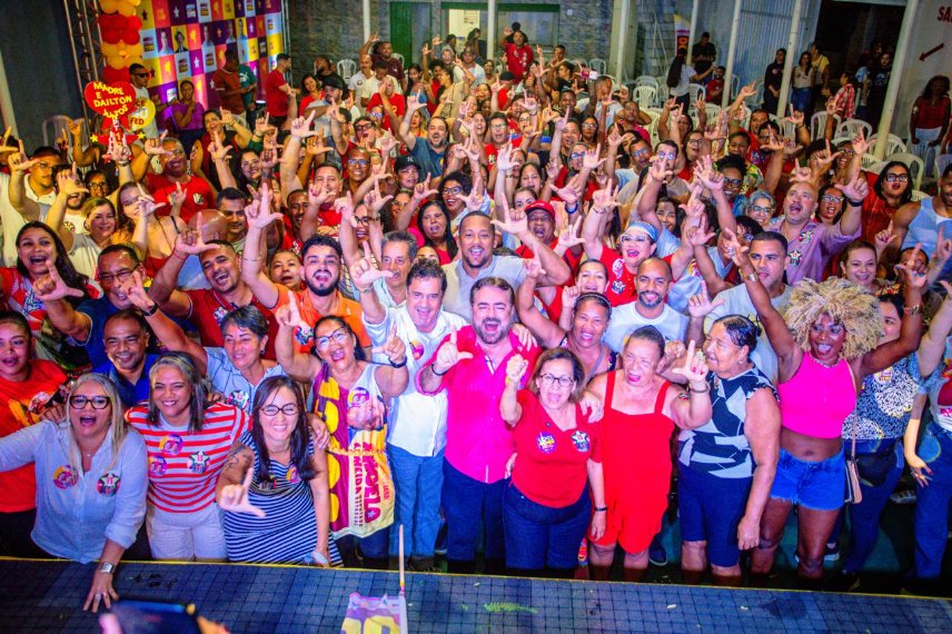 Dailton Filho fortalece grupo político e inauguração do comitê de Lídice e Angelo movimenta Madre de Deus.
