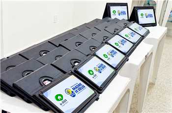 Madre de Deus equipa agentes de saúde com novos tablets para visitas domiciliares