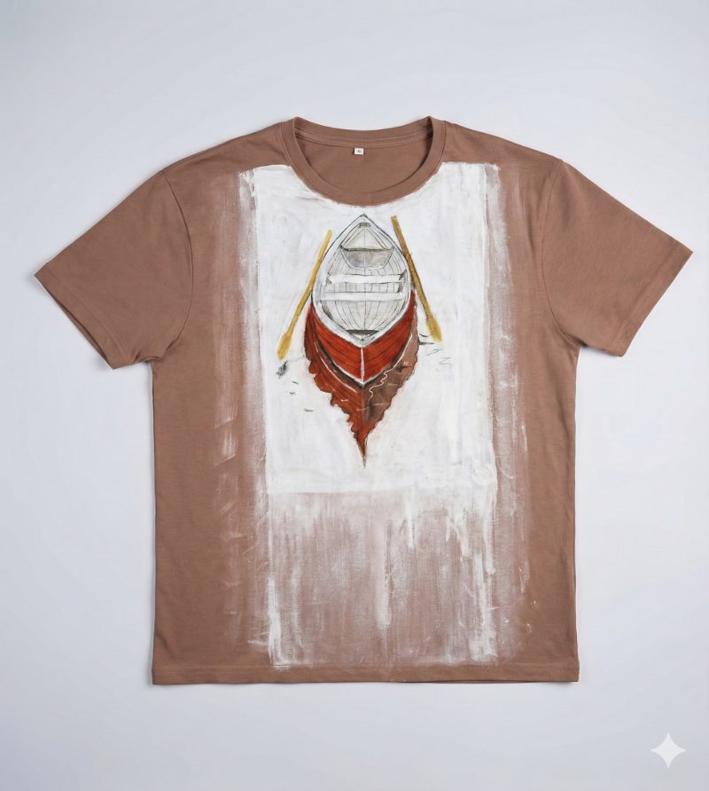 tshirt crew neck MUSHROOM XL — Handpainted by Paherao