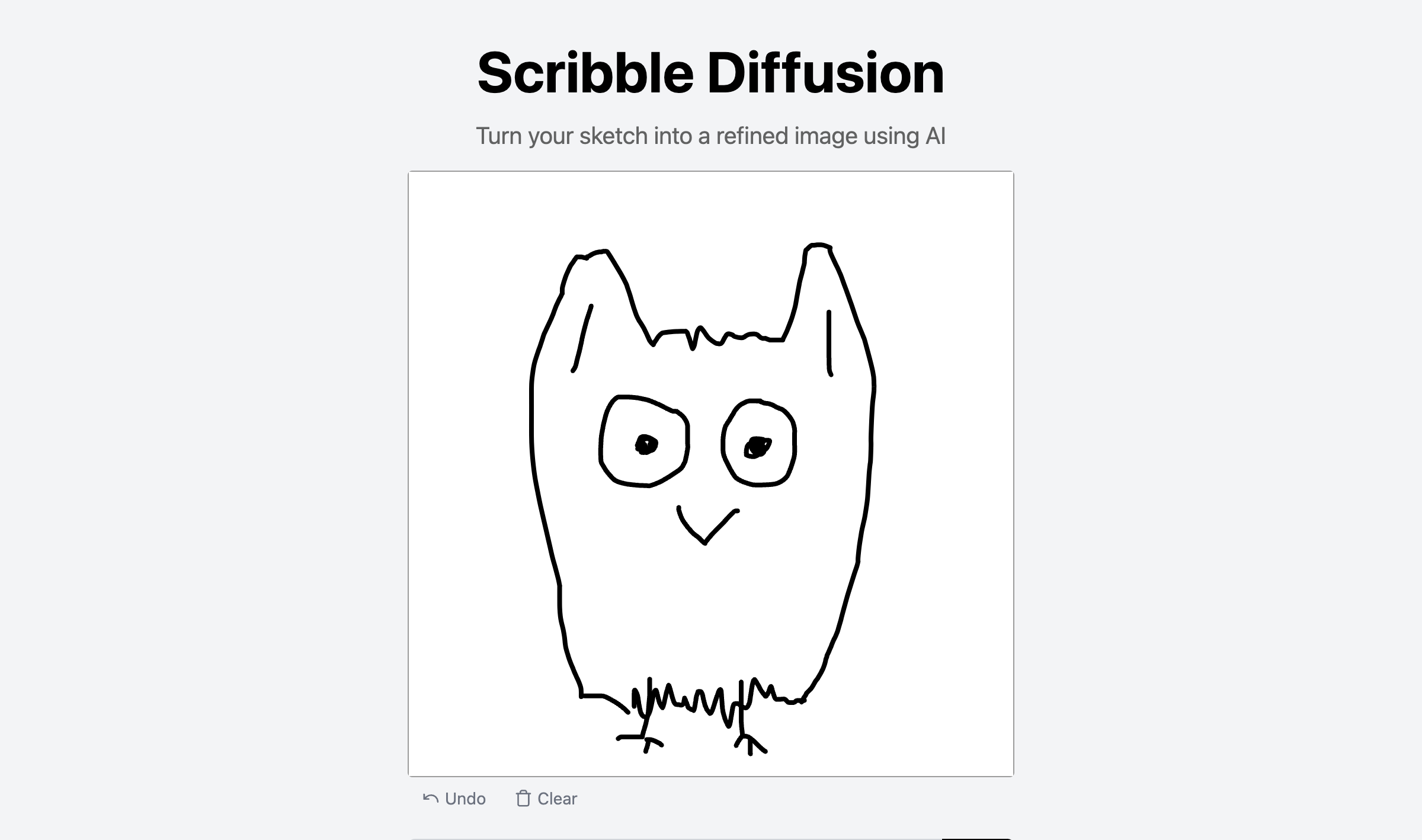 Scribble Diffusion