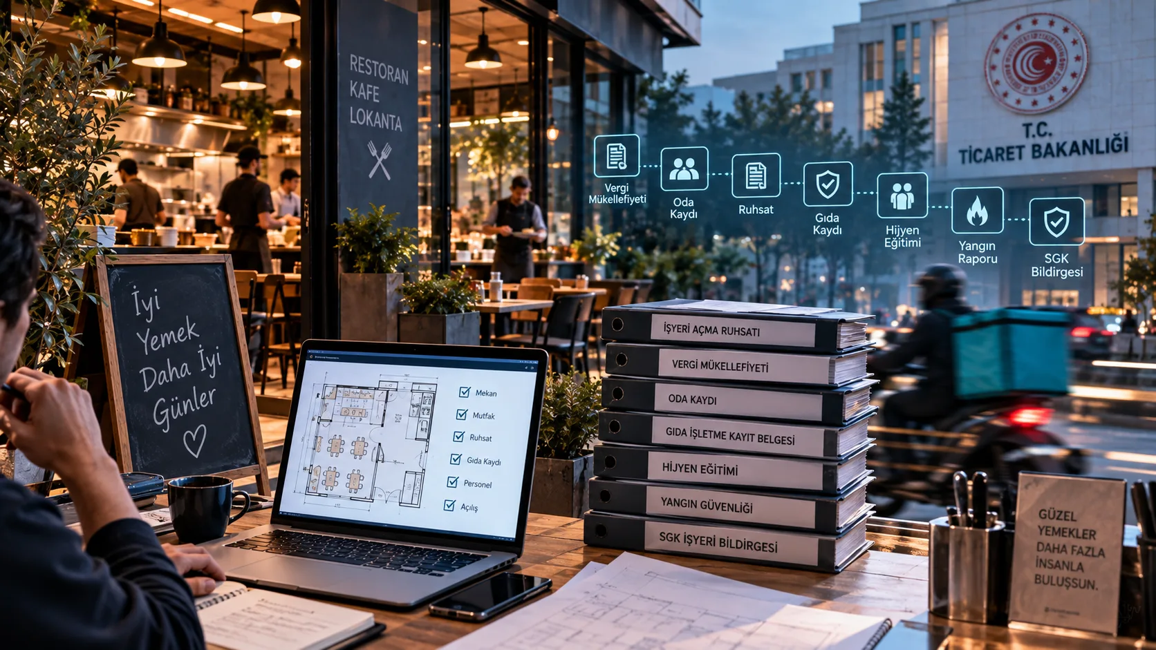 Restoran ve Kafe Açmak İçin Gerekli Belgeler: 2026 Rehberi