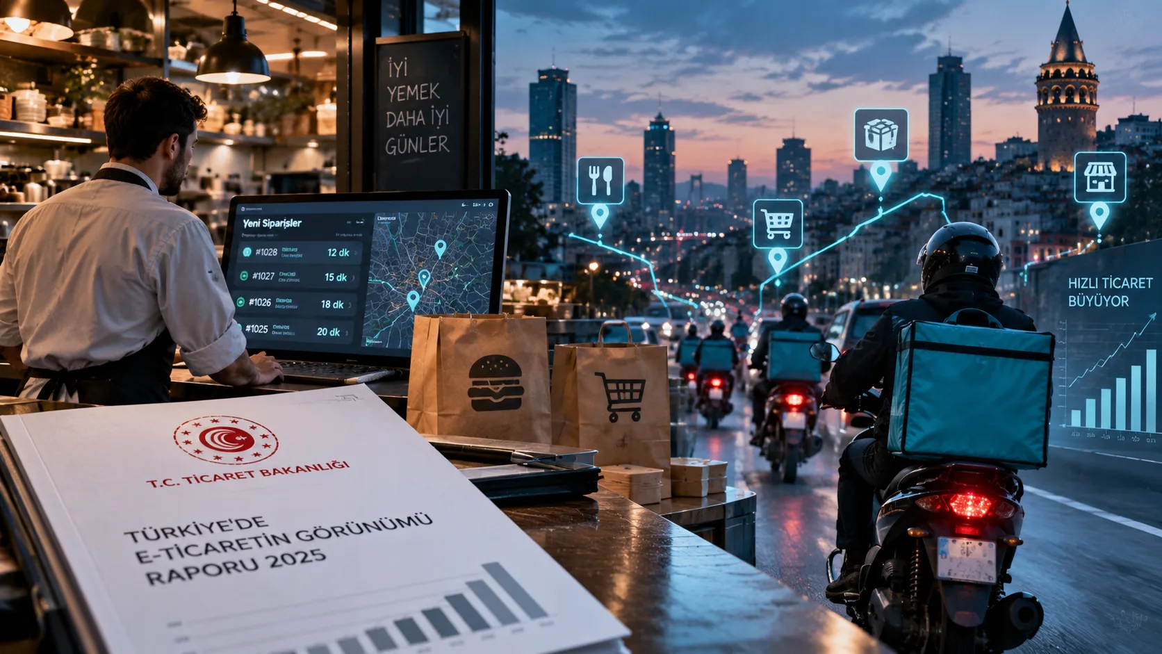 Hızlı Ticaret Nedir? Ticaret Bakanlığı Verileriyle Paket Servis ve Kurye Pazarı