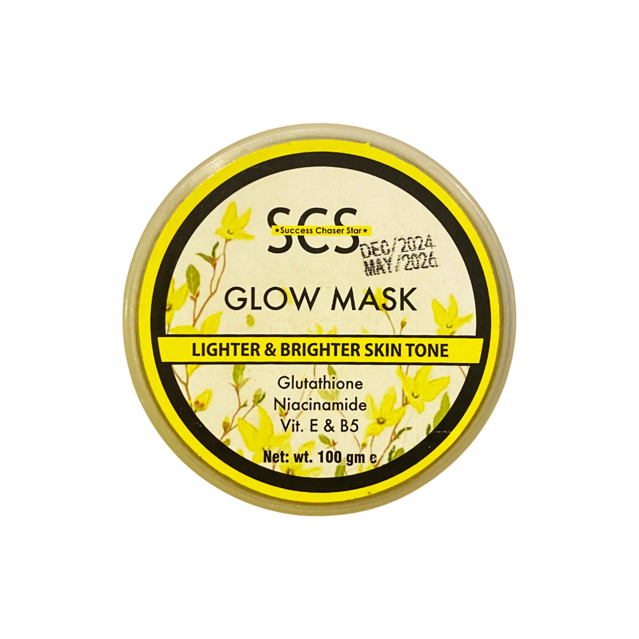 GLOW SKIN FACE GEL MASK