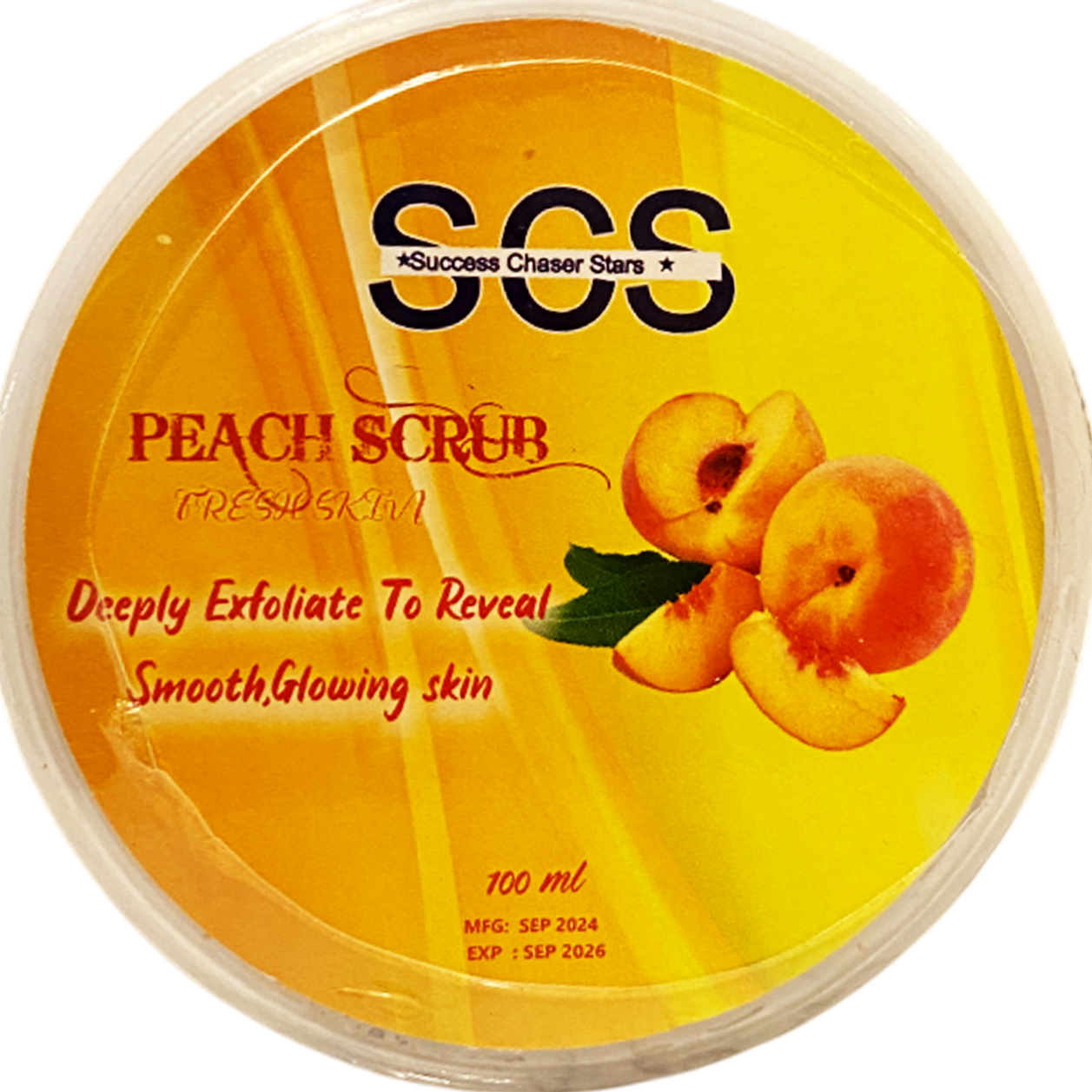 PEACH SCRUB