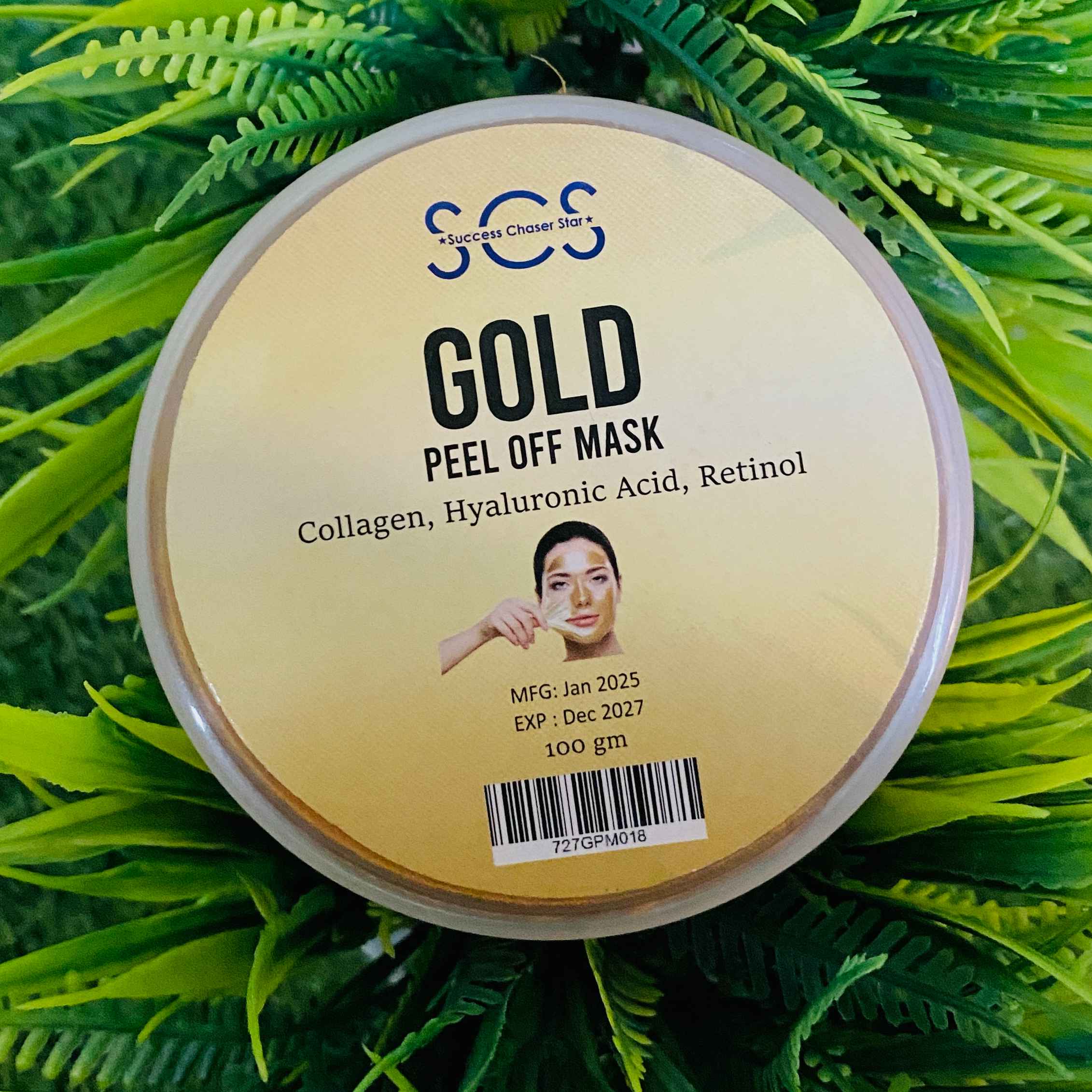 GOLD PEEL OF MASK