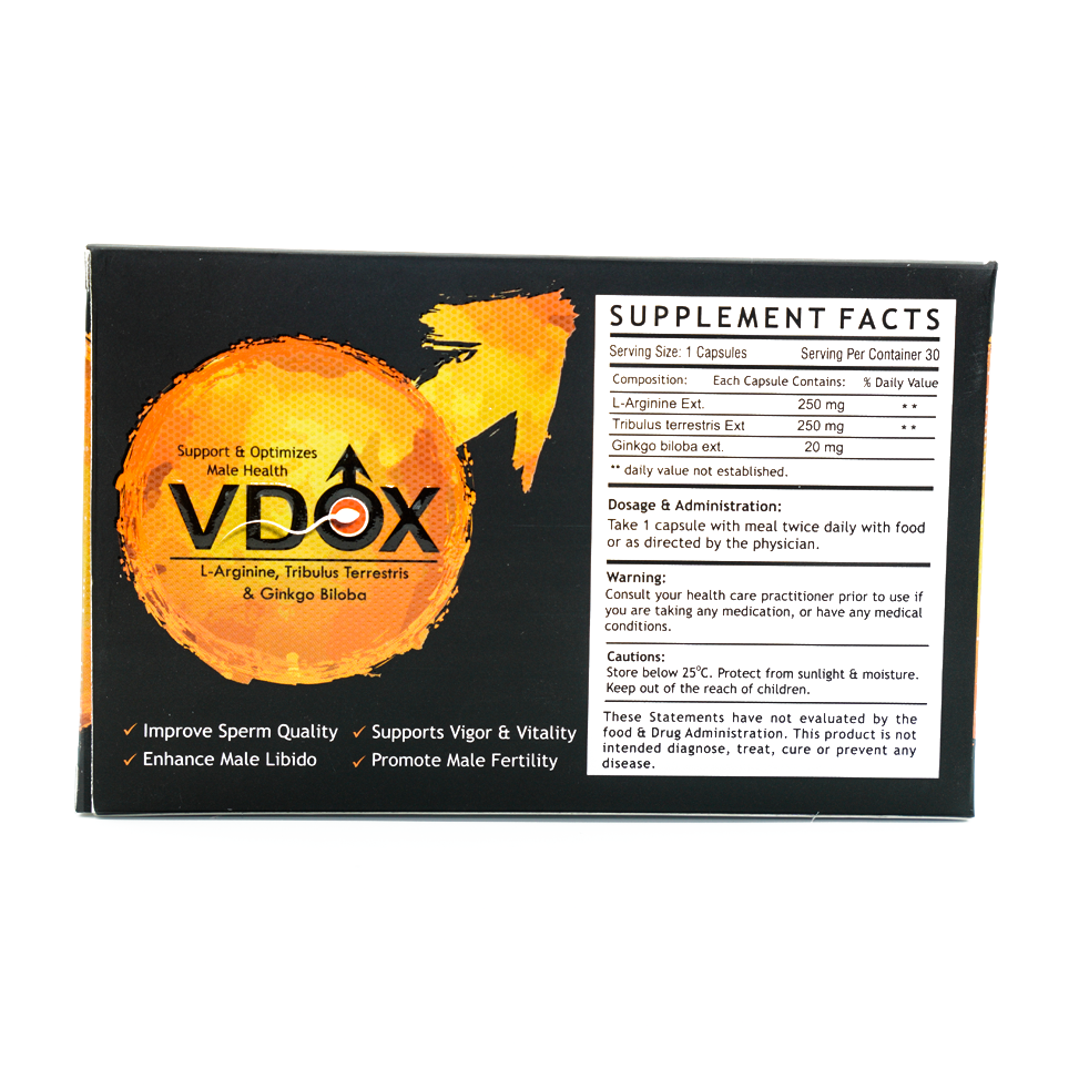 V-DOX Herbal Supplement for Male Power, Stamina & Vitality
