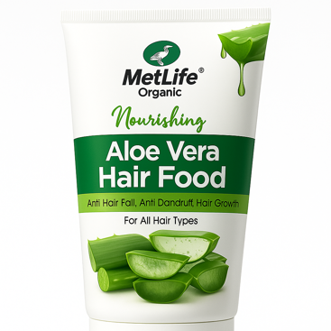 Aloe Vera Hair Food (Organic) – Natural Solution for Hair Growth, Strength & Shine