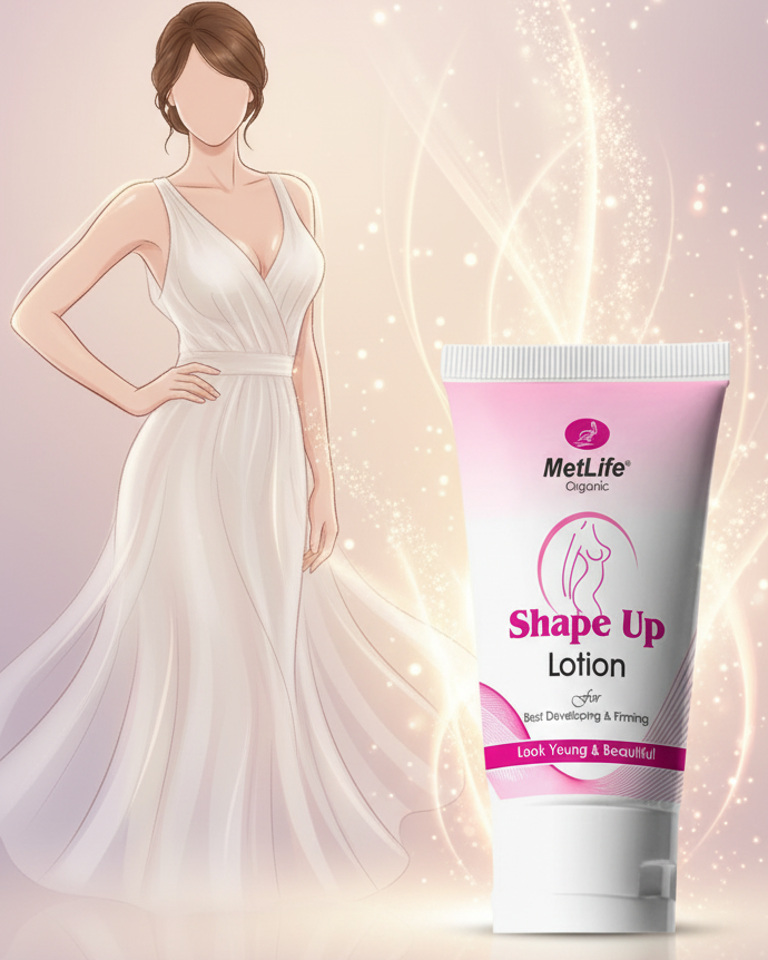 Shape-Up Natural Breast Enhancement Lotion – Herbal Formula for Firmness & Fullness image