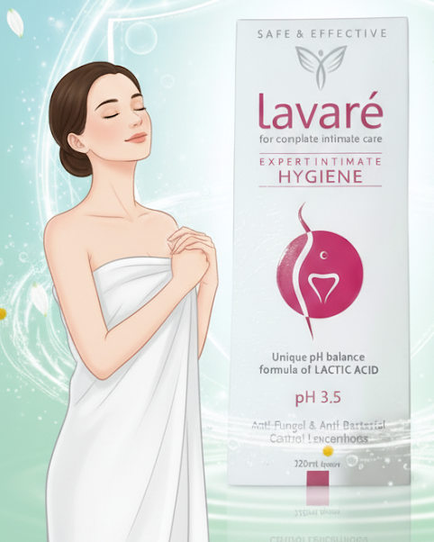 Lavere Intimate Wash Lotion – Gentle Daily Care for Women (120ml) image