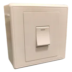 Image of product 1 GANG SWITCH PLATE FLASH DASH