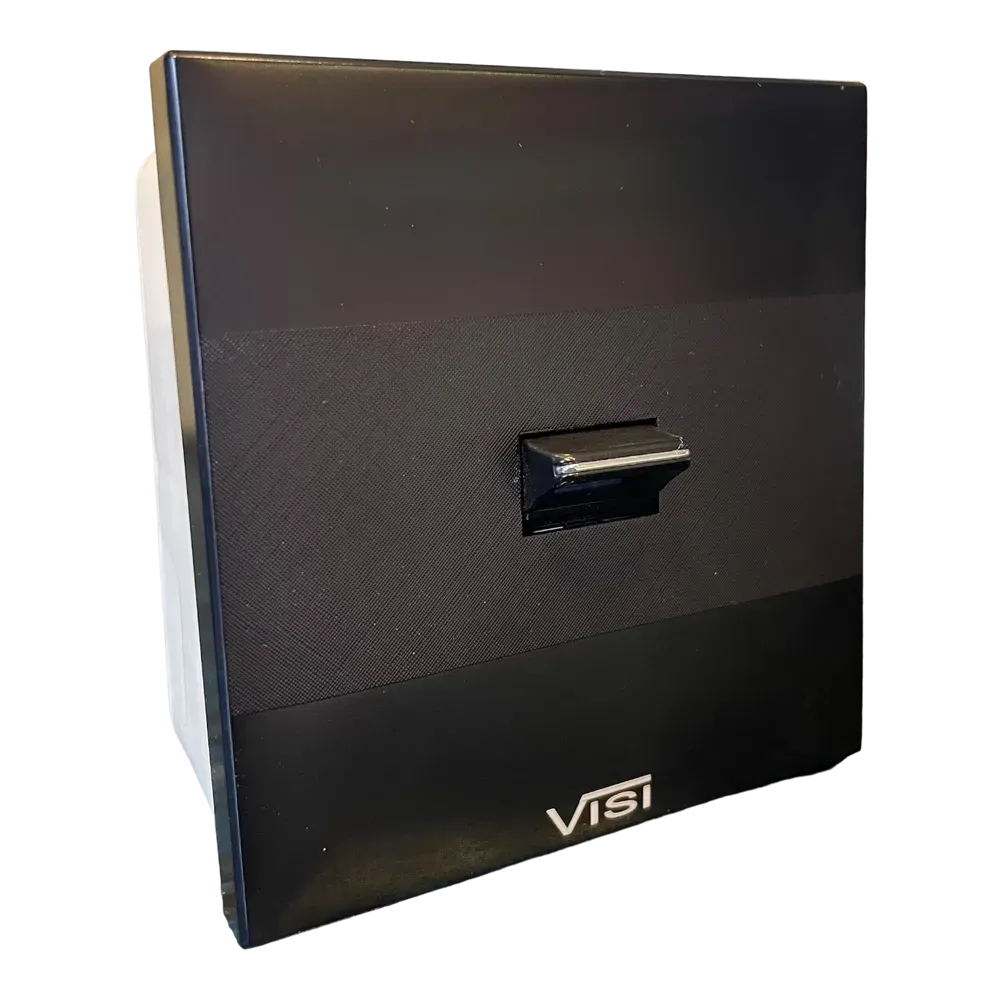 Image of product 1 GANG SWITCH PLATE VISI
