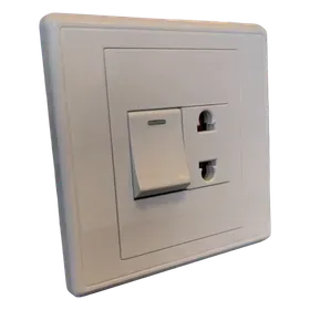 Image of product 1+1 SWITCH PLATE FLASH WHITE DASH