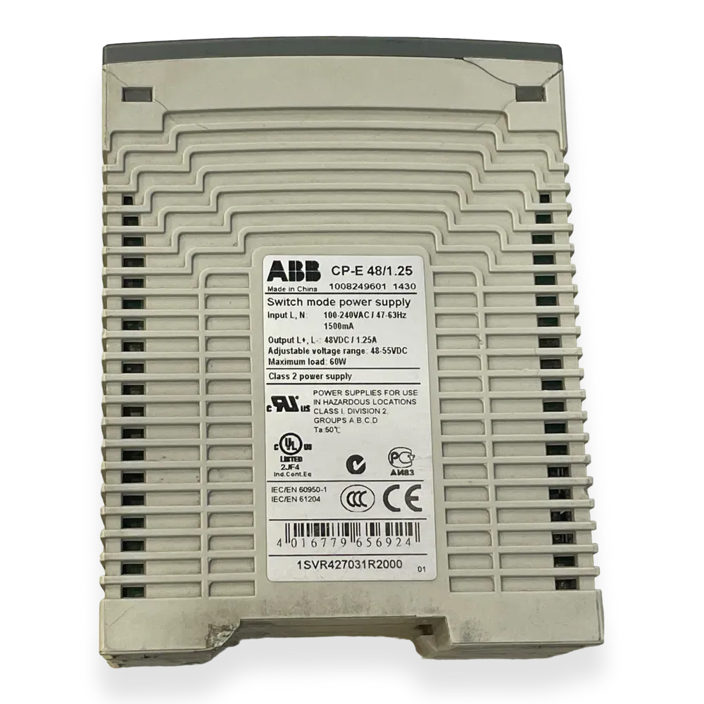 Image of product POWER SUPPLY 48VDC-CP-E48/1.25A ABB