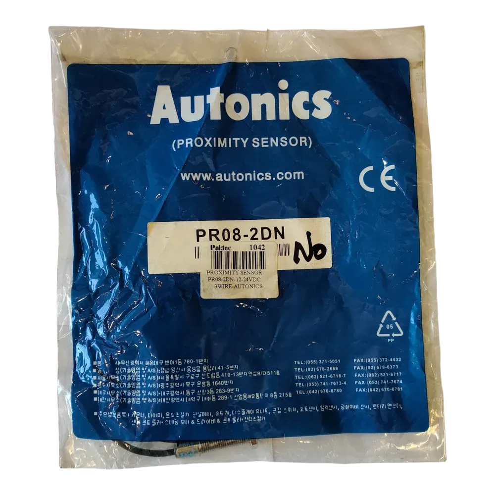 Image of product PROXIMITY SENSOR PR08 2DN 12 24VDC 3 WIRE AUTONICS