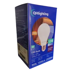 Image of product 12 WATT LED BULB DAYLIGHT 6500K E27 QH LIGHTING