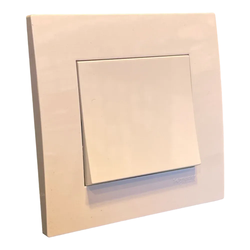 Image of product 1 GANG 1 WAY SWITCH PLATE KB31/1 VIVACE SCHNEIDER