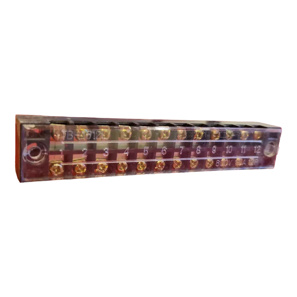 Image of product BAKELITE CONNECTOR STRIP 15A TB 1512 12WAY RQKJ